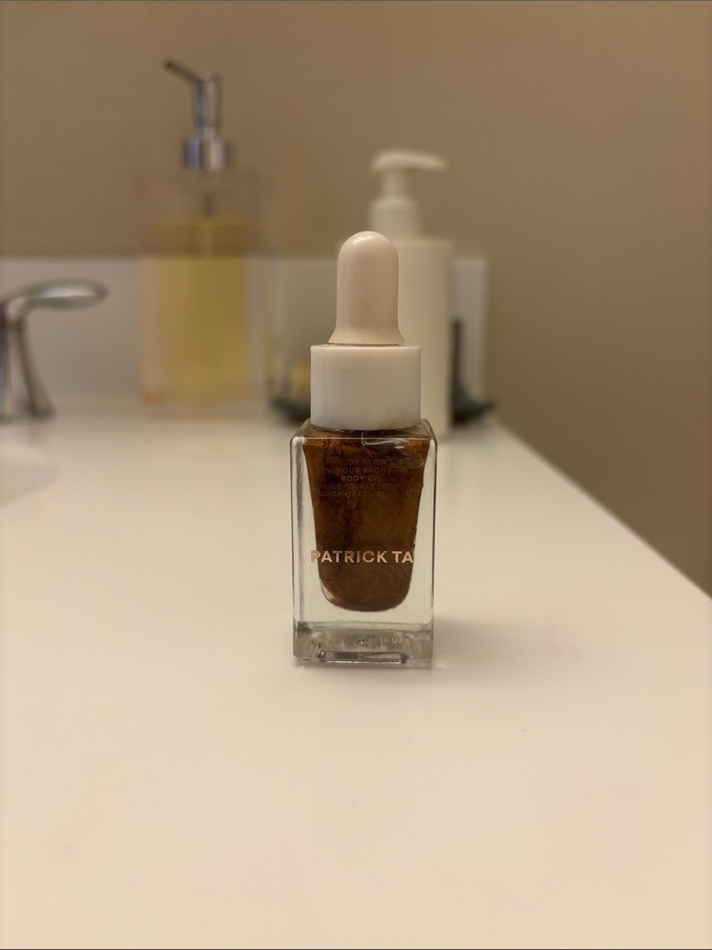 NEW UNUSED Patrick Ta Mini Major Glow Luminous Bronzing Body Oil